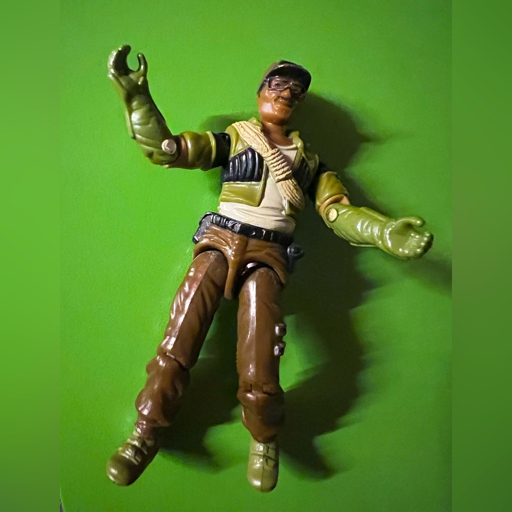 1985 GI JOE alpine military mountain trooper action figure mini HASBRO Hong Kong